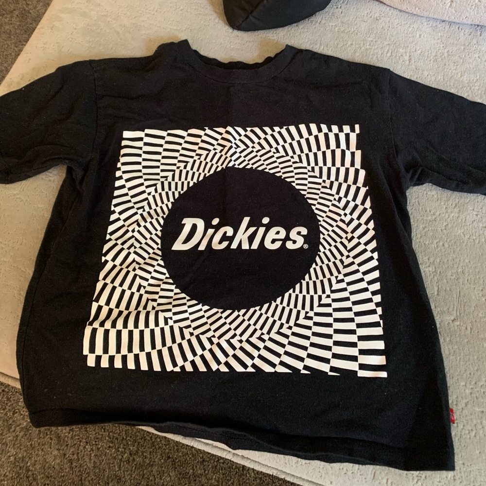 Dickies black tee. Cool design!